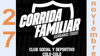 Corrida Familiar corramos todos Colo-Colo 2022